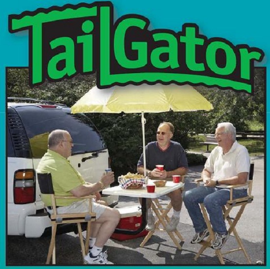 new tailgator tail gate hitch-mounted tailgating