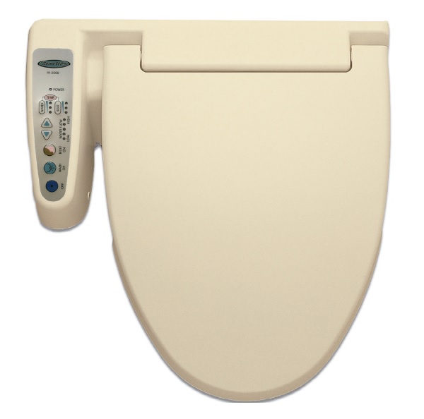 NEW HomeTech Feel Fresh HI3001 Biscuit Bidet Washing Toilet Seat